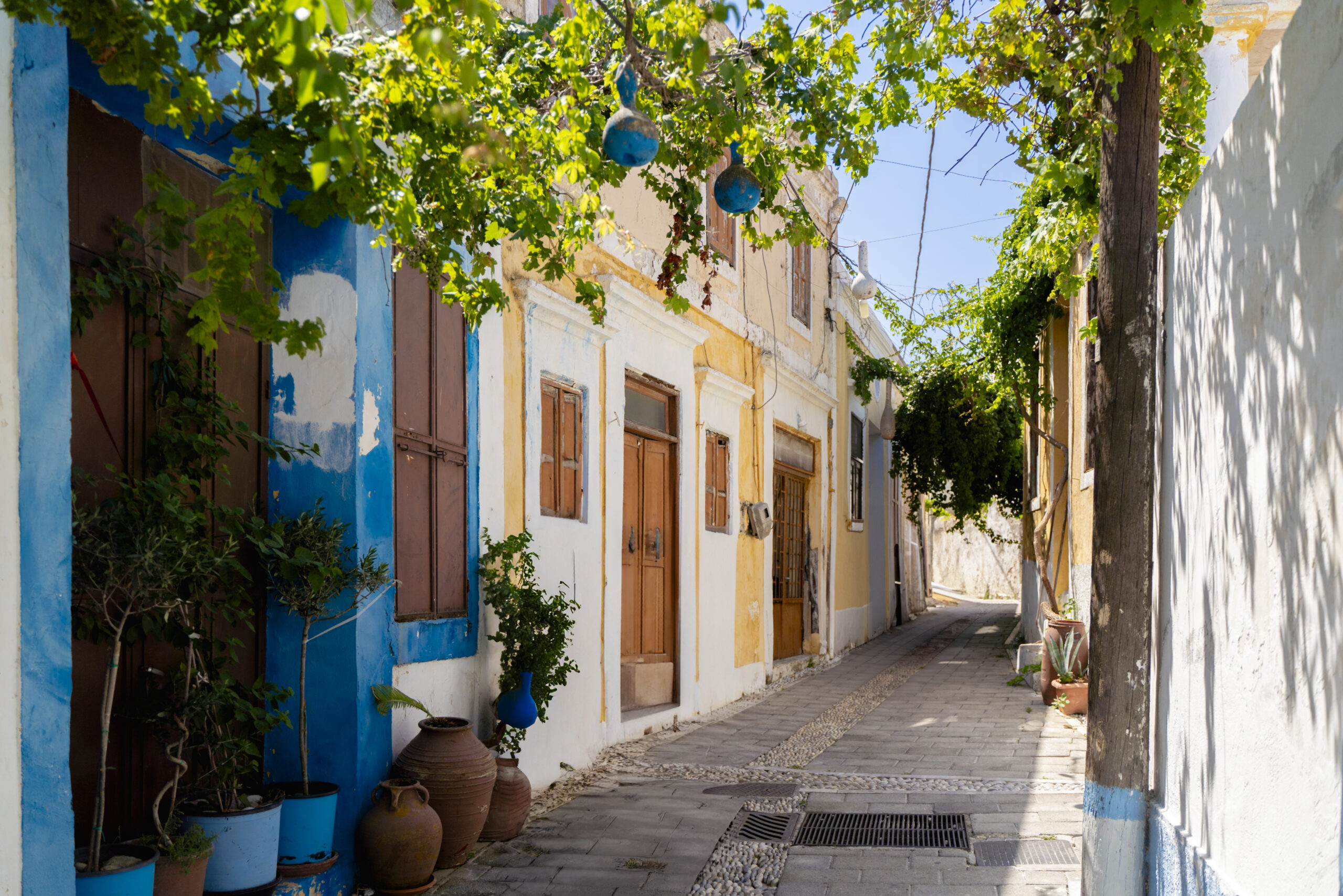 Koskinou kolorowa wioska na Rodos