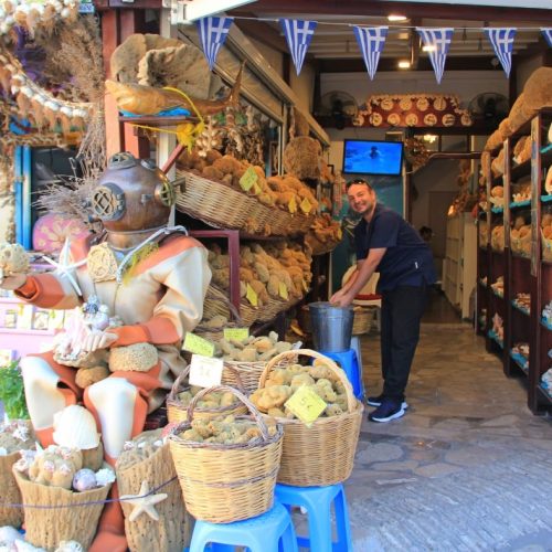 Manufaktura gąbek na Symi (Rodos, Grecja)